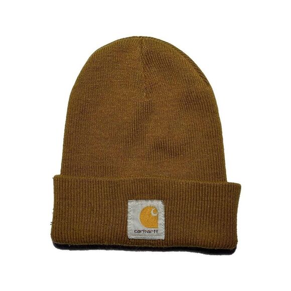 Carhartt Beanie brown orange - Picture 1 of 5